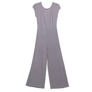 NWT Short Story Women's Kaia Lavender Jersey Knit Jumpsuit Size Small Petite